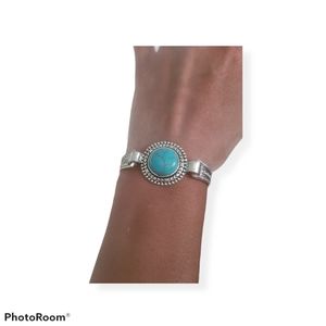 Bohemian Style Bracelet with turquoise stone